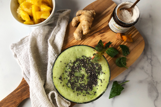 Happy Tummy Tropical Green Smoothie