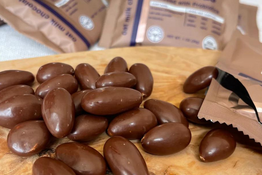 Your Snacking Experience with Activated Almonds: Probiotic Almonds in Oat Milk Chocolate