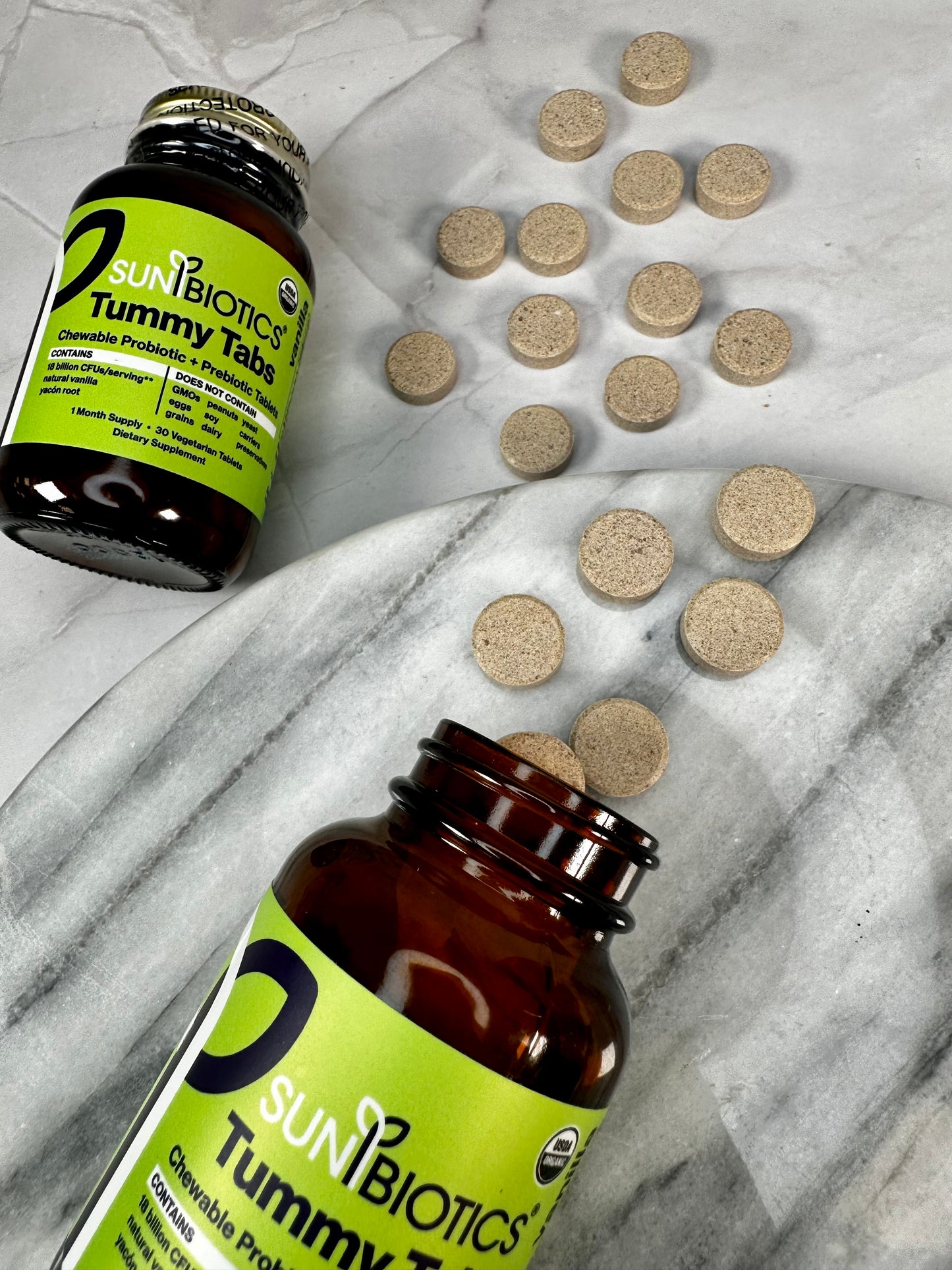 Tummy Tabs - Vanilla Probiotic with Prebiotics