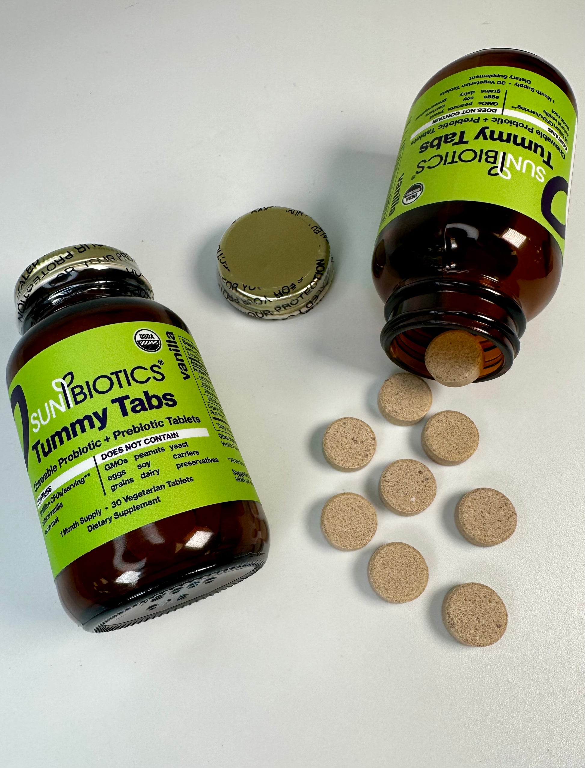 Tummy Tabs - Vanilla Probiotic with Prebiotics