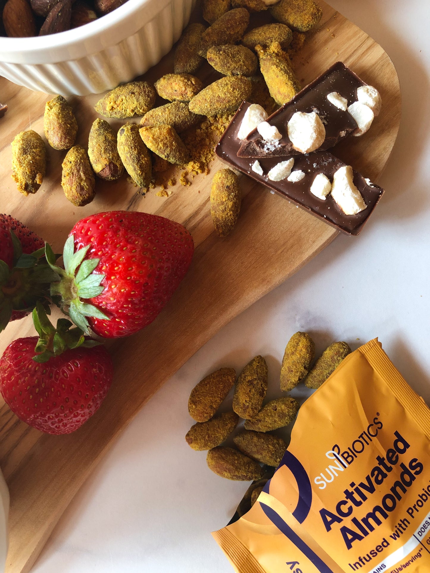 Probiotic Almonds - Super Cheesy