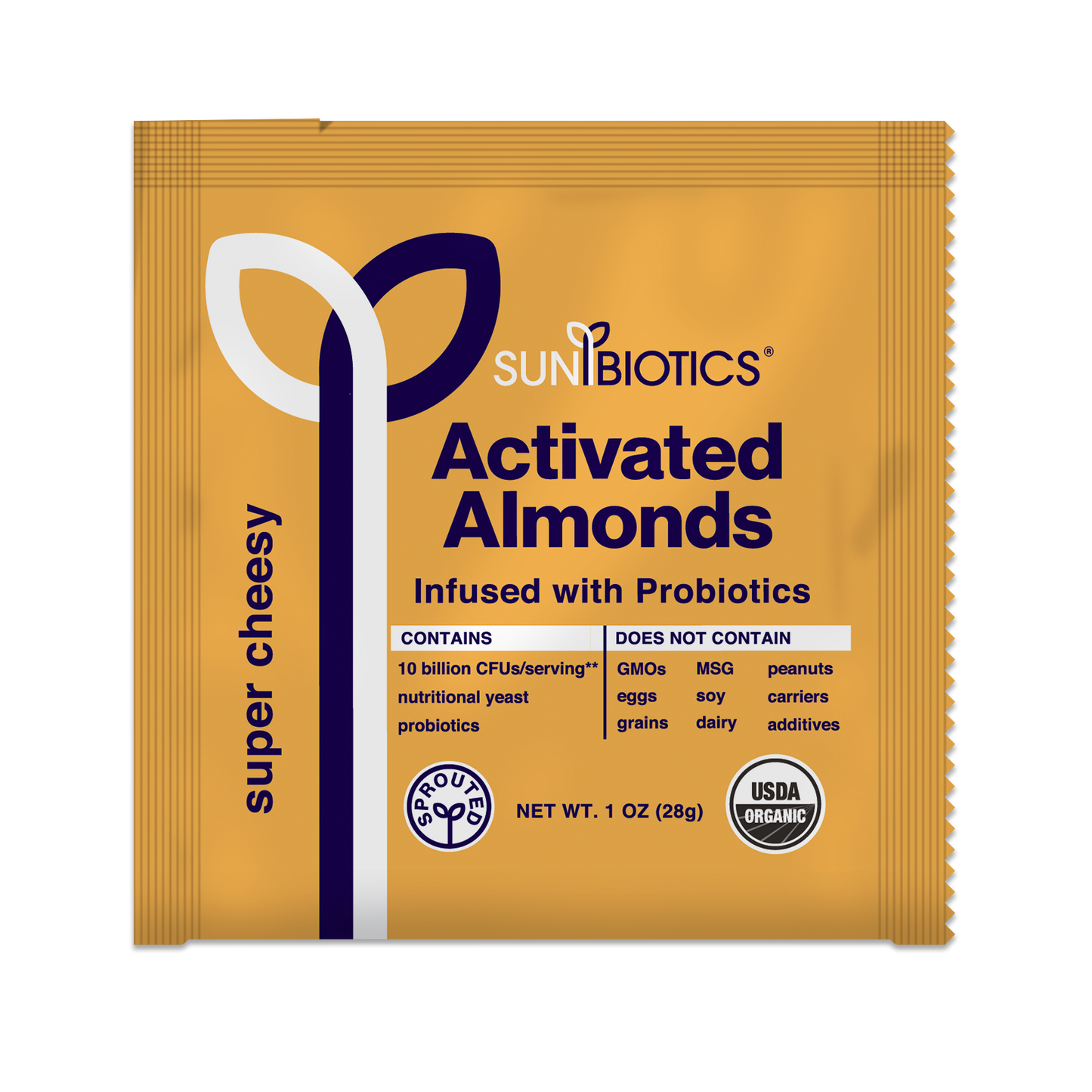 Activated Almonds super cheesy