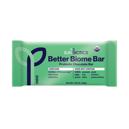 Chocolate Bar with Probiotics - Pure Peppermint
