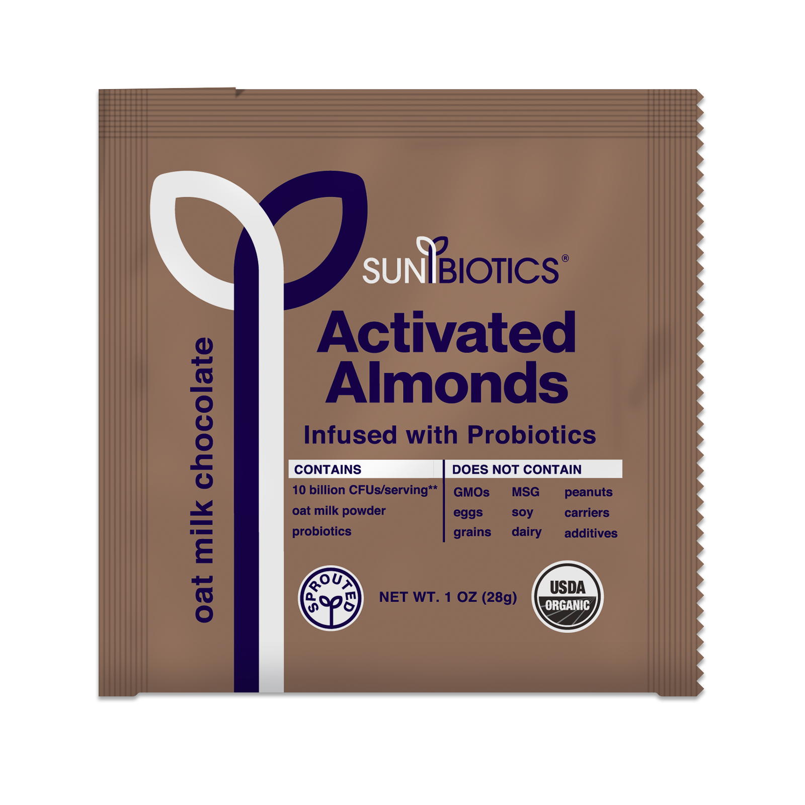 Activated Almonds chocolate with Probiotics