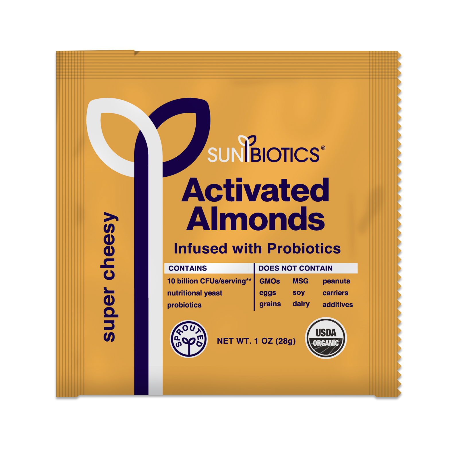 Activated Almonds super cheesy