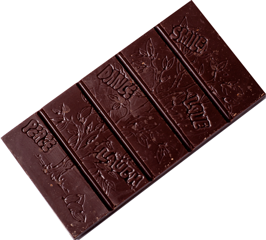 Delicious probiotic chocolate bar